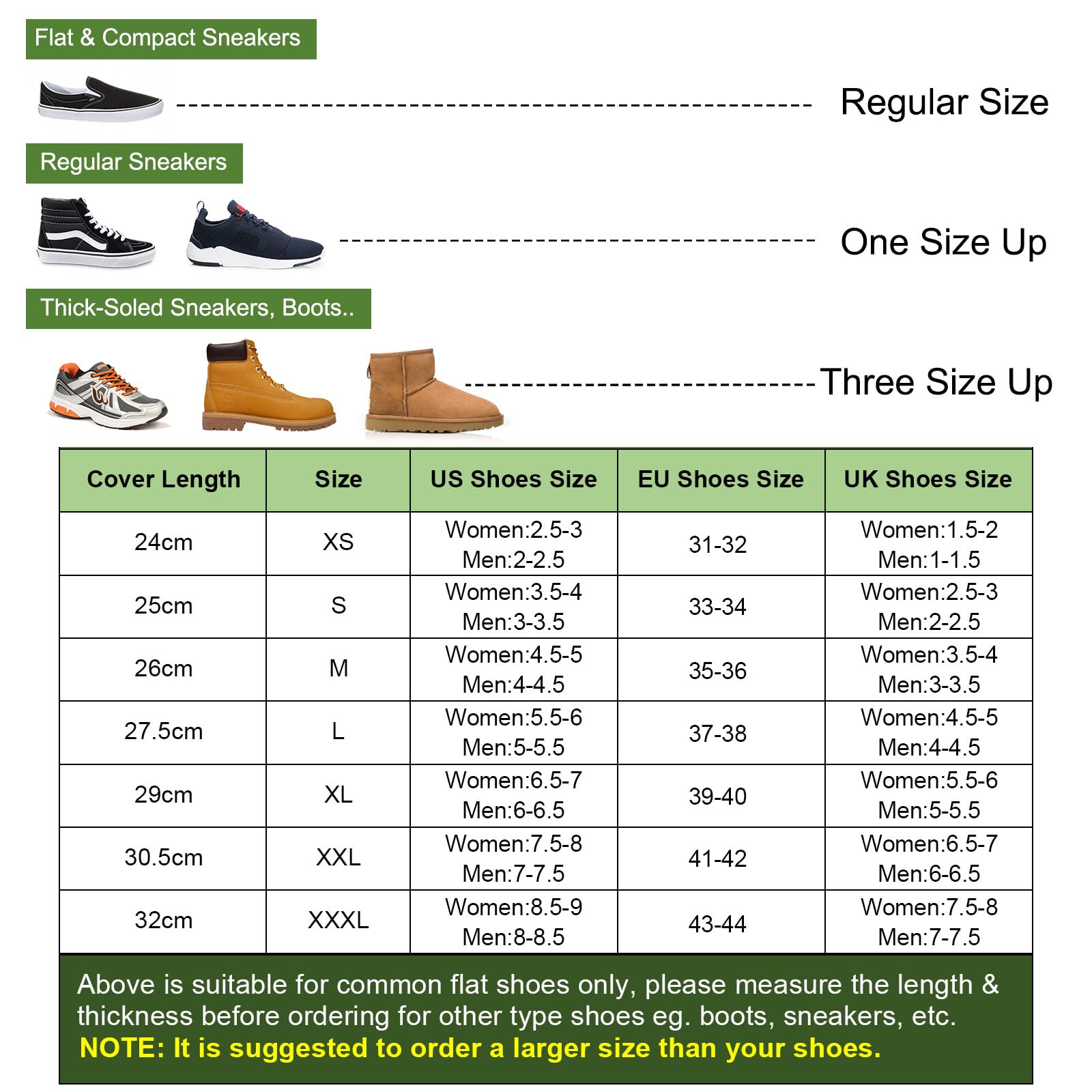 PATIKIL XXXL Couvre-Chaussures en Silicone Imperméable, 1 Paire de Surchaussures Réutilisables Antidérapantes pour Hommes Et Femmes, Protection Contre la Pluie, Noir