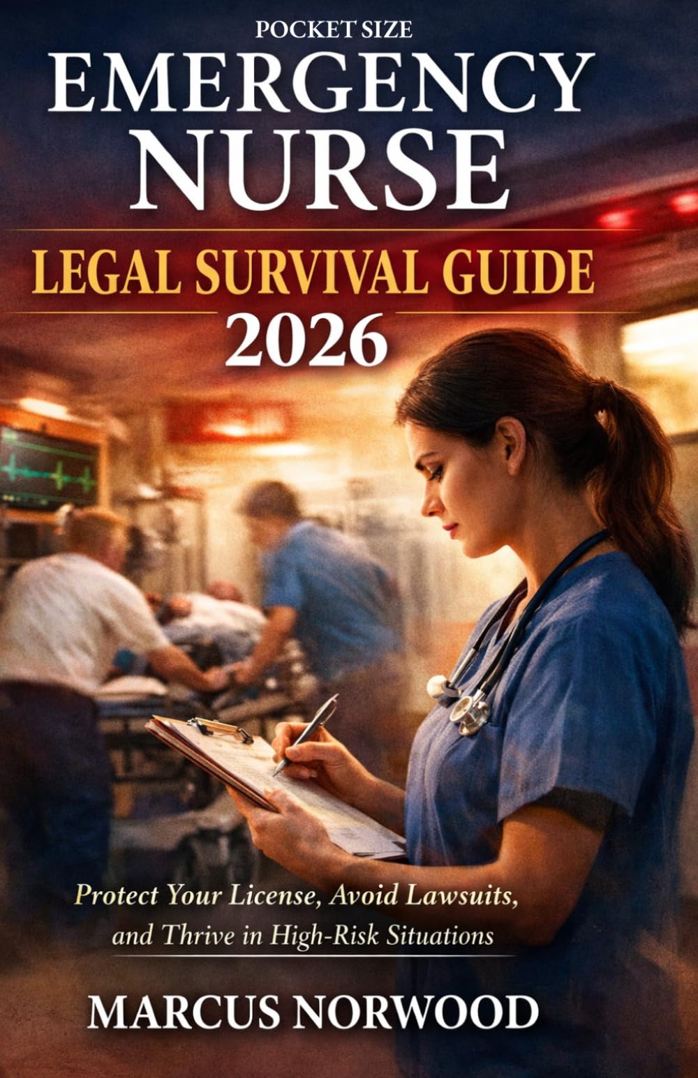 Pocket Size Emergency Nurse Legal Survival Guide 2026: Protect Your License, Avoid Lawsuits, and Practice with Confidence in High-Risk Situations