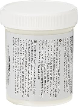 DecoArt Media Modeling Paste, 4-Ounce, White