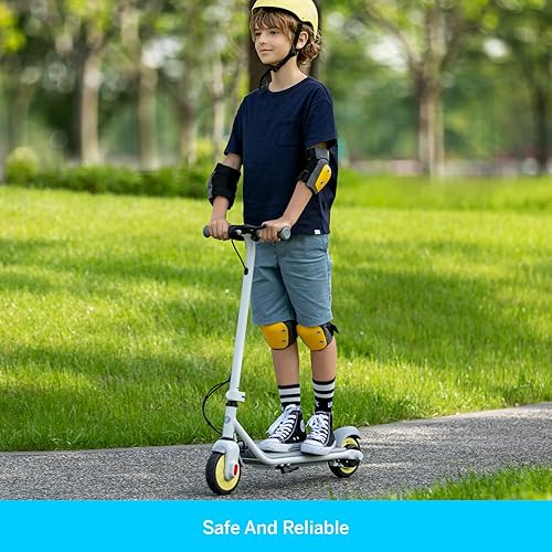 Miniatura 5 de Segway Ninebot Patinete eléctrico para niños de 6 a 14 años, rango de 6.2 millas y 8.7 MPH (10 MPH11.2 MPH), motor de 130 W150 W180 W, scooters