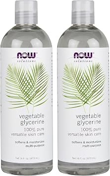 NOW Solutions Vegetable Glycerine, 2 Count