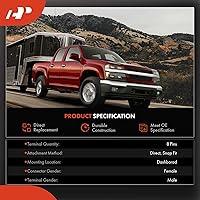 Vista 3 de A-Premium Conjunto de interruptor de control de freno de remolque compatible con Chevrolet Silverado 1500 2500/3500 HD Suburban Tahoe Avalanche &