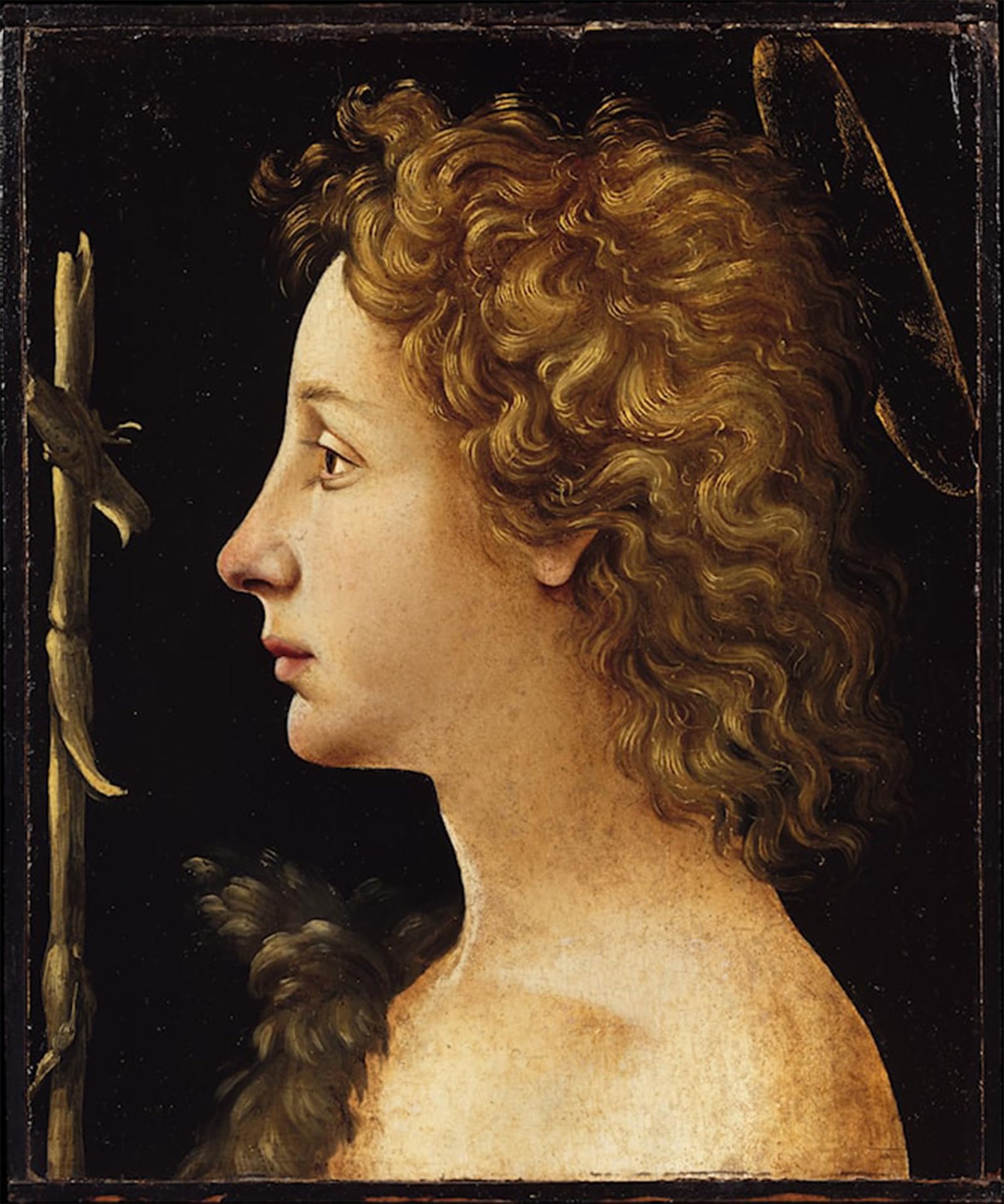 POSTERIIk Famous Modern Artwork Art Mural the Young Saint John the Baptist by Piero Di Cosimo Oil Paintings Pictures for Home Decor 60x90cm