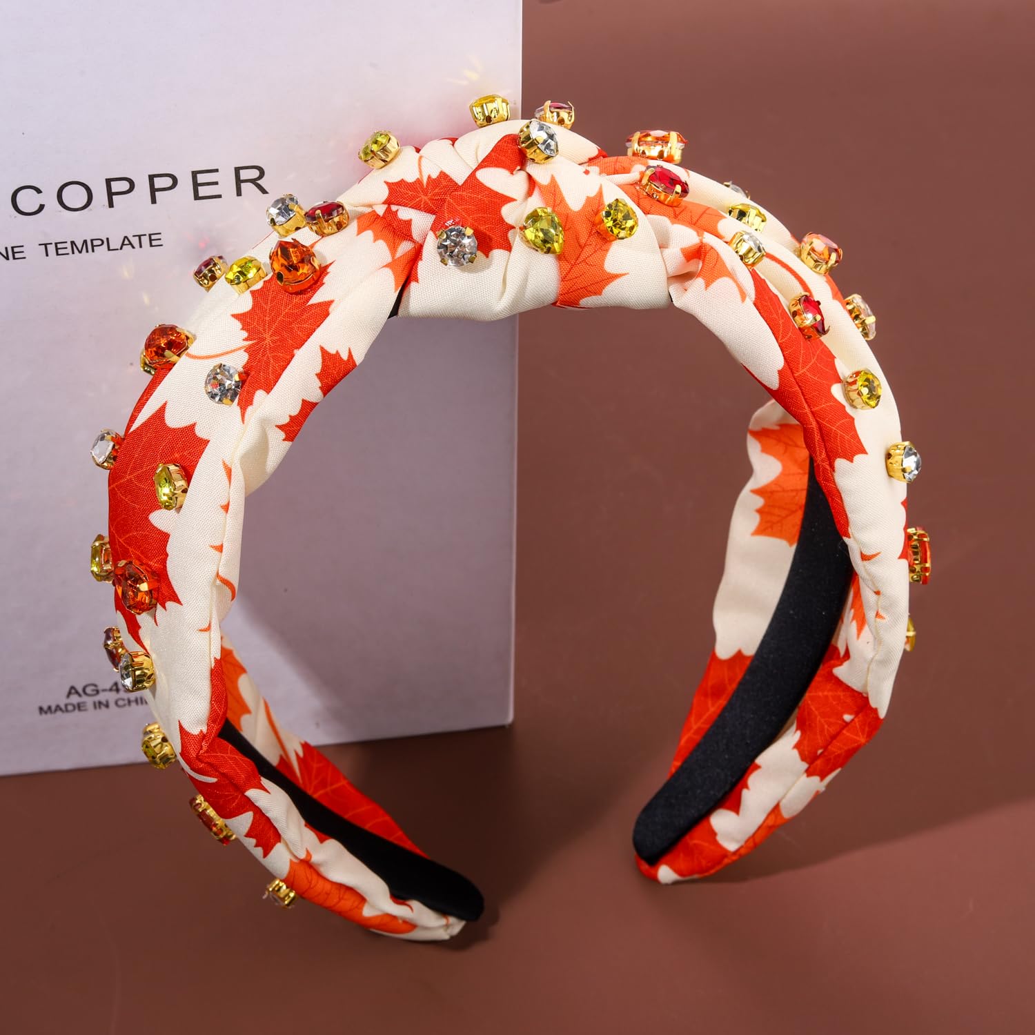 Amazon.com : Thanksgiving Fall Headbands for Women Maple  display picture 3