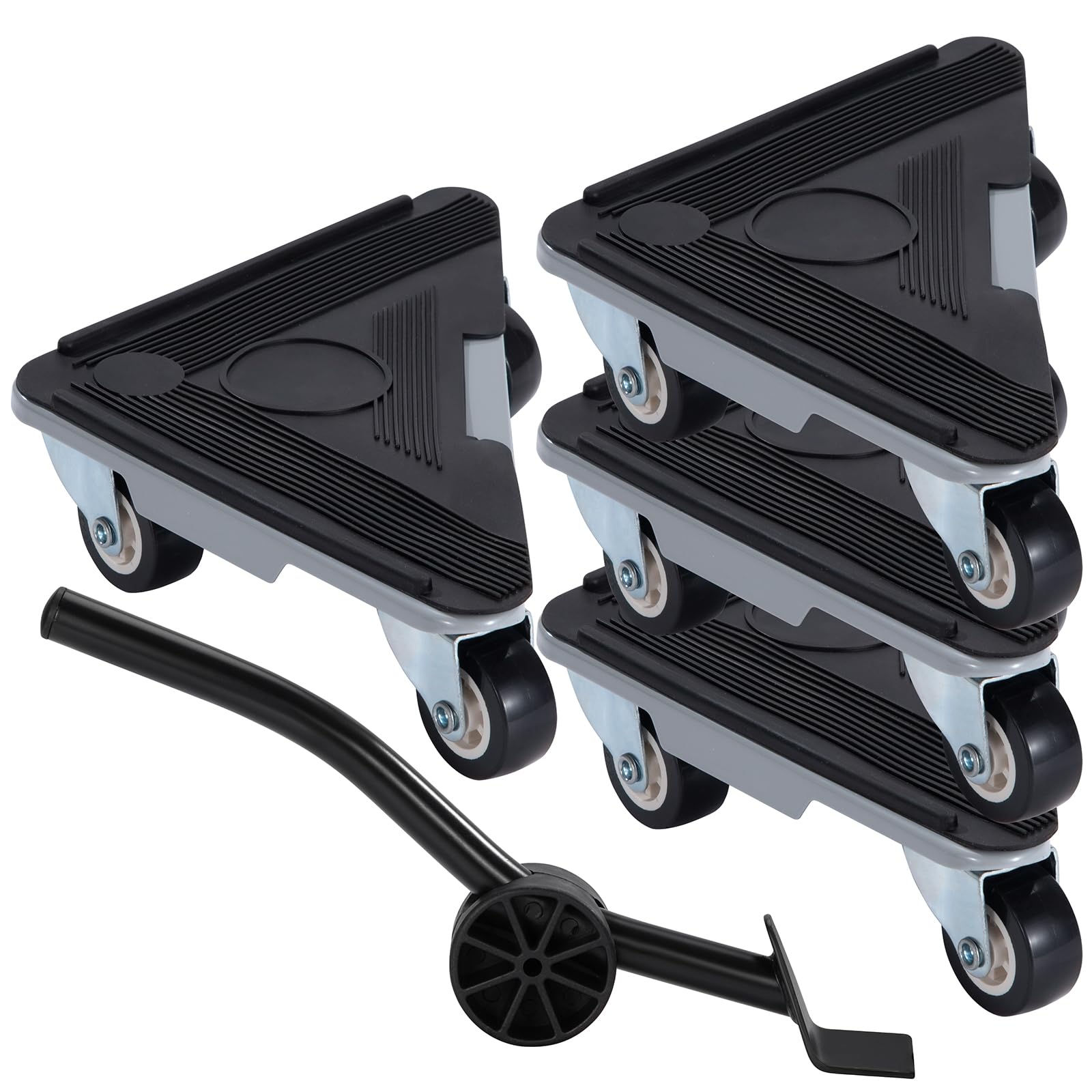 Sollevatore Mobili Pesanti 450 Kg Ruote per Spostare Mobili Pesanti Può Ruotare a 360° Set Pro Per Spostamento Mobili Applica Armadi Frigorifero Libreria