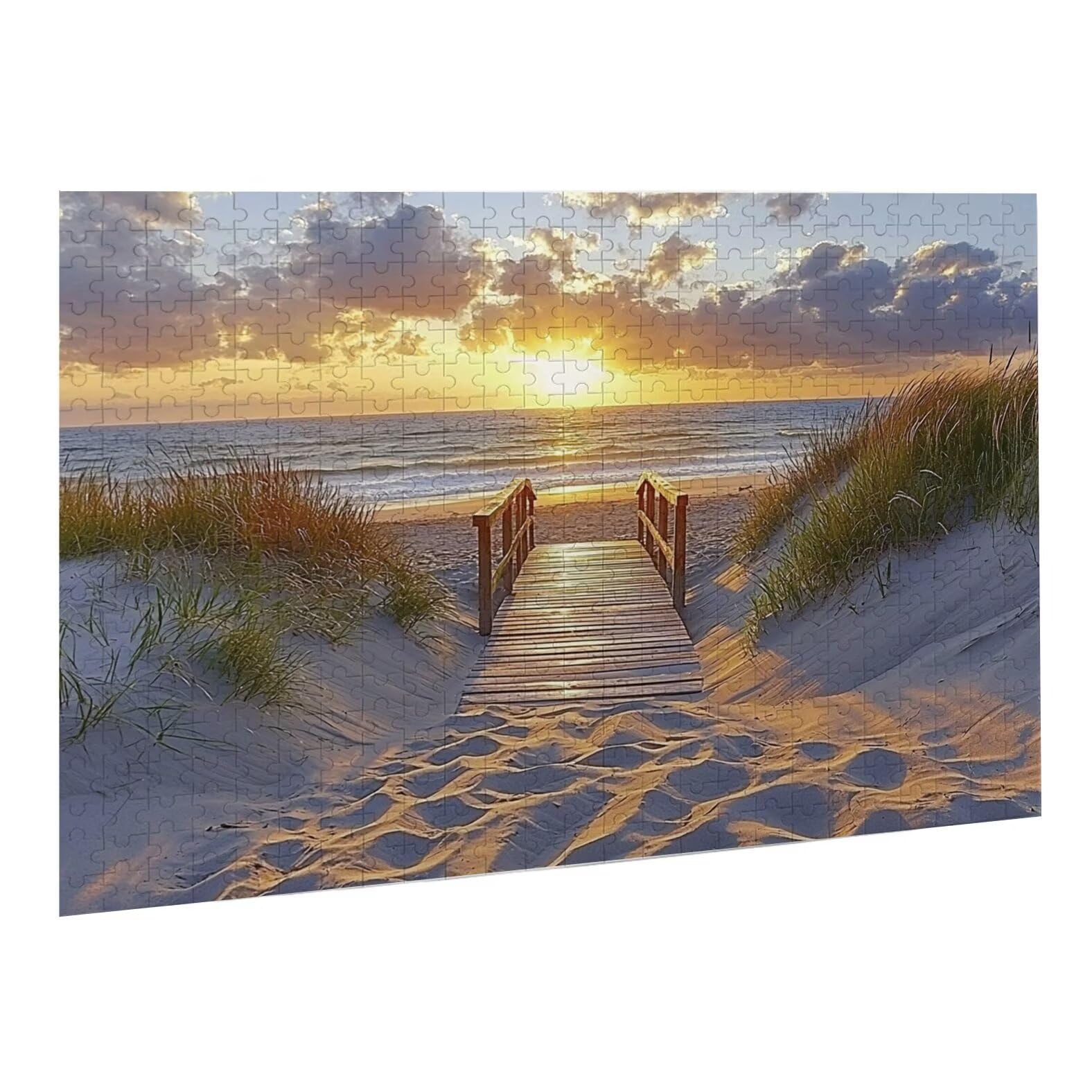 Puzzle układanki, 5000 sztuk klasycznych układanek, marina puzzle relaks inteligencja, trudne trudne puzzle dla dorosłych puzzle gra rodzinna, prezent miłość przyjaciel plaża K0F-436