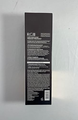 Miniatura 5 de RGIII RG3 PREMIUM TRATAMIENTO 2X RED GINSENG PREVENCIÓN DE LA PÉRDIDA DE CABELLO