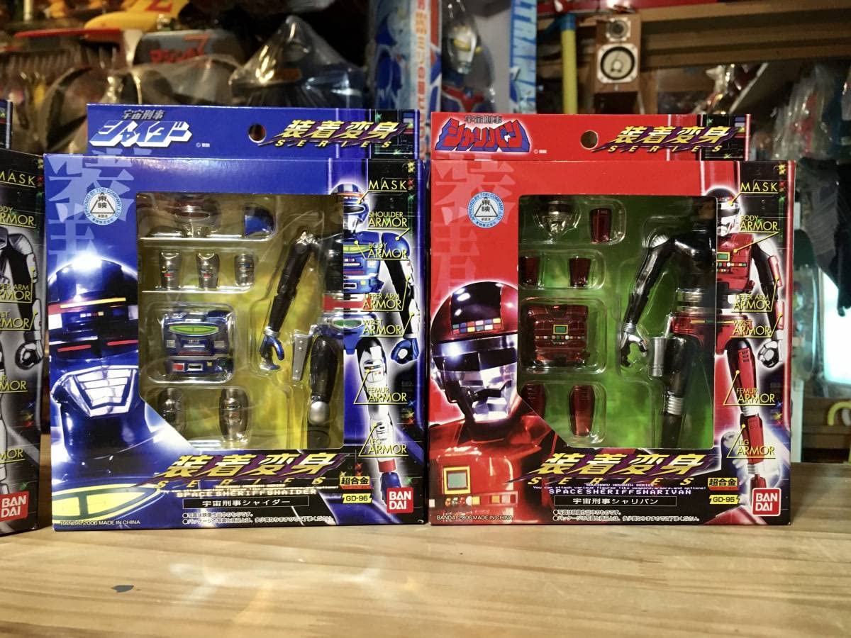 Amazon.co.jp: 装着変身 宇宙刑事ギャバン＋シャリバン＋シャイダー