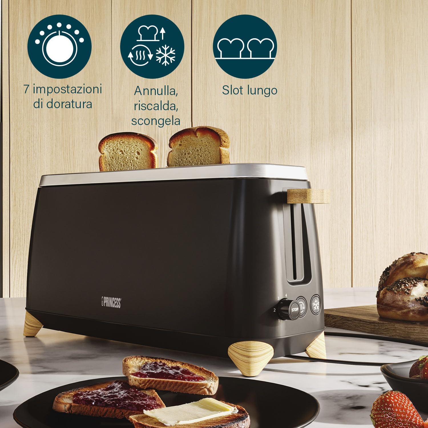 Princess 142361 Toaster One Size