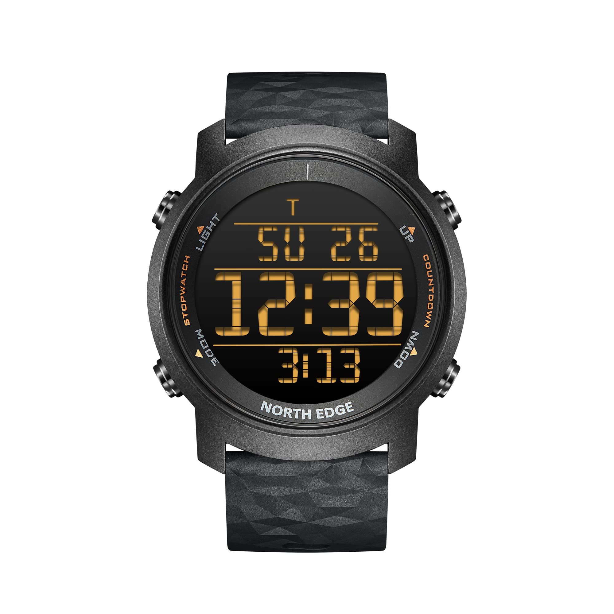 CakCity Mens Digital Sports Watch Simple Large Digital Display Mens Silicone Watch (B0BR3J9XPM) Amazon Price History, Amazon Price Tracker