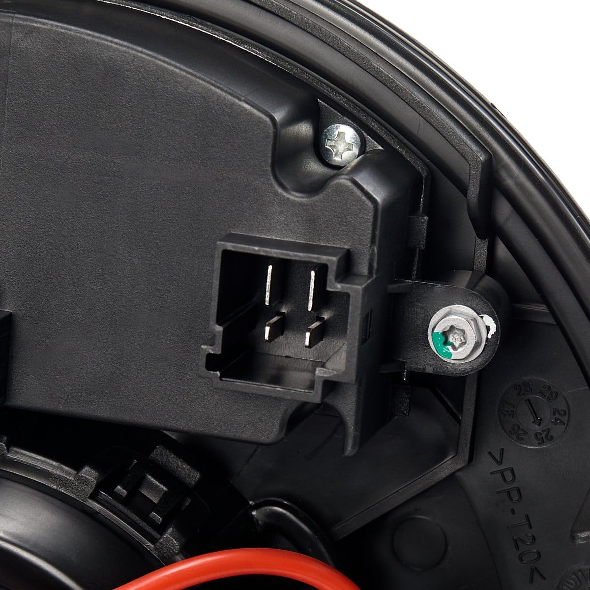 RIDEX Ventilador habitáculo 2669I0224 13,5V Número de enchufes de contacto: 4 compatible con VW Golf VII Hatchback 5G1, BQ1, BE1, BE2 Passat B8 Variant 3G5, CB5 Touran 5T1 Golf VII Variant BA5, BV5