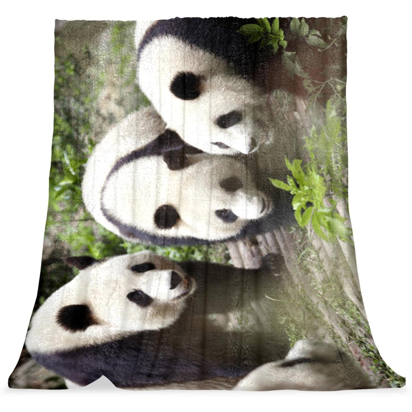 Couvre-lit panda pour lit d'enfant - Couverture douce et moelleuse