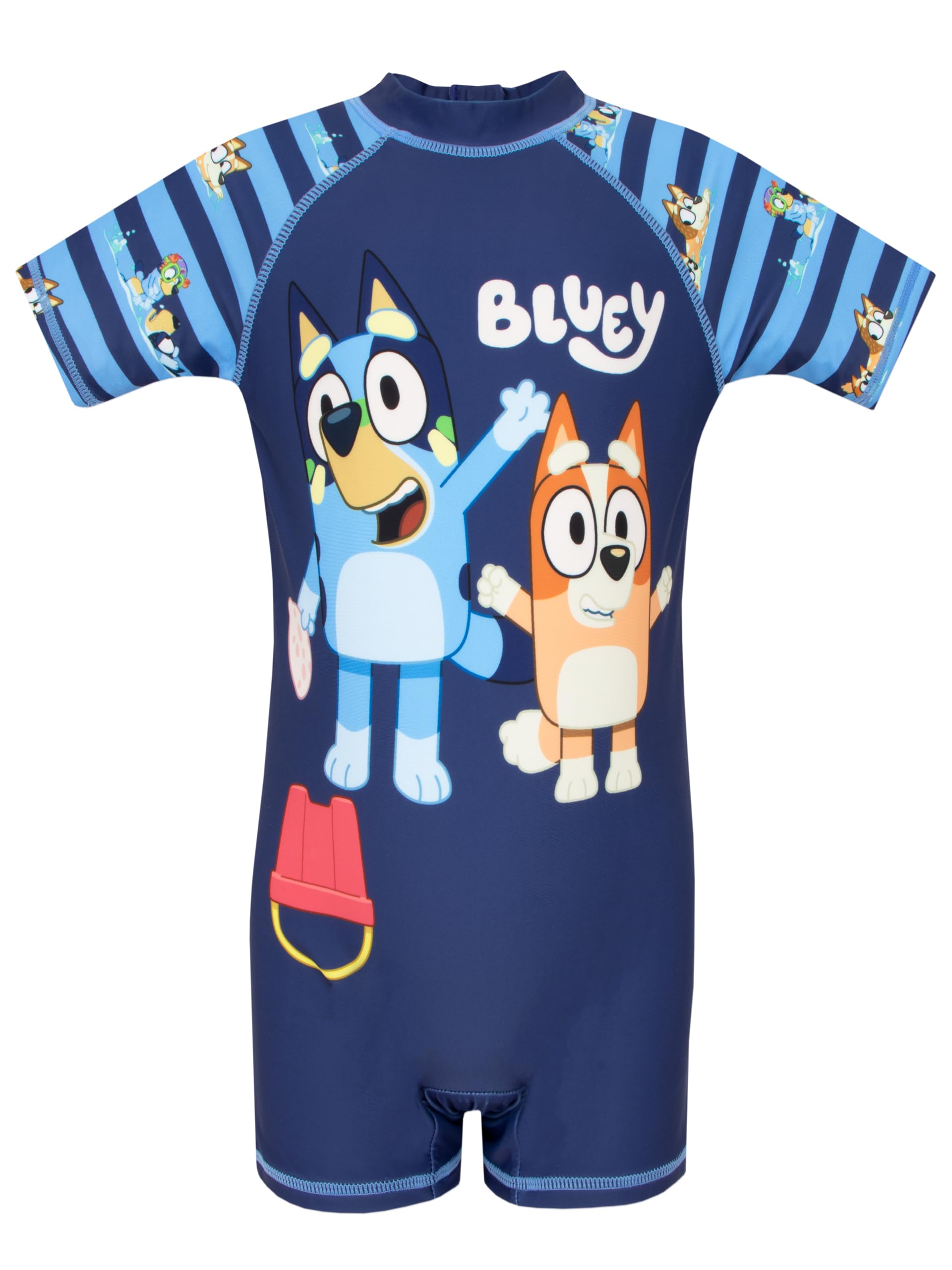 Bluey Swimsuit | One Piece Boys Bathing Suit | Boys Rash Guard Swimsuit