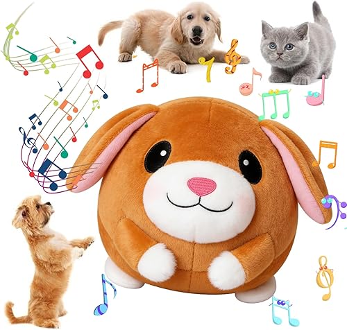 Miniatura 18 de Pelota de juguete interactiva para gatos, juguetes interactivos automáticos para gatos de interior con 3 colas, canto de pájaros, 3 modos, recién