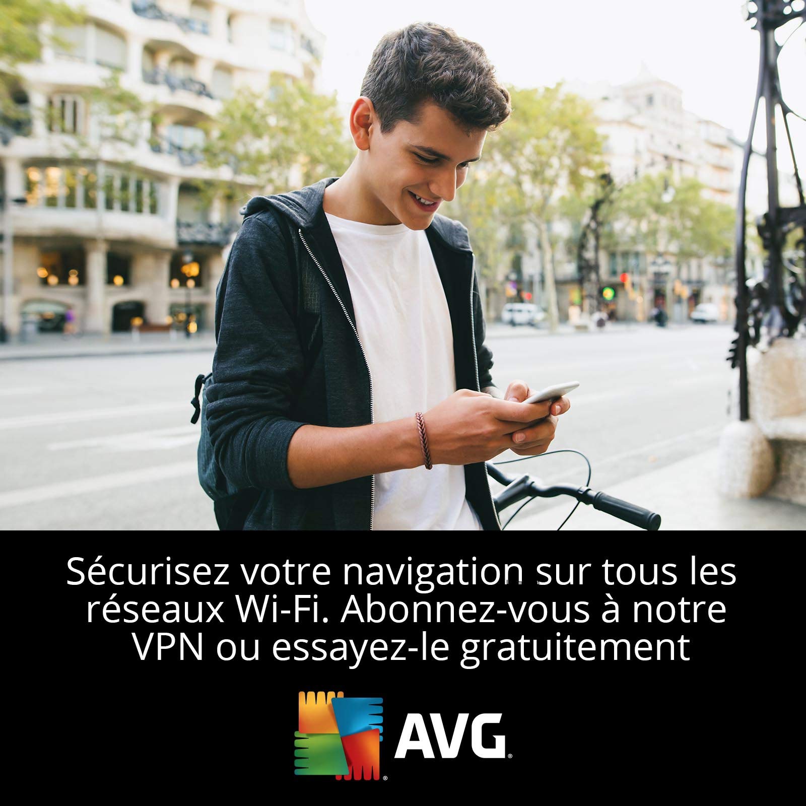 AVG Secure VPN 2026 | 5 appareils | 1 An | Code d'activation envoi par email