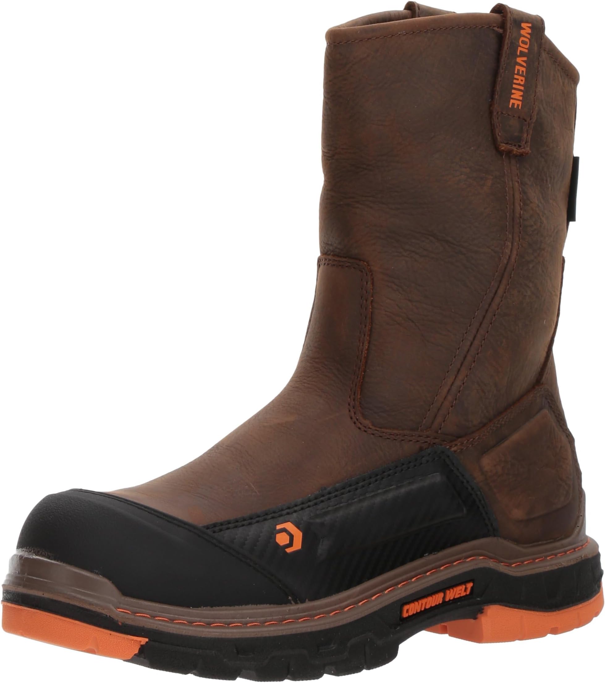 Wolverine Men's Overpass 10" Composite Toe Wellington Boot