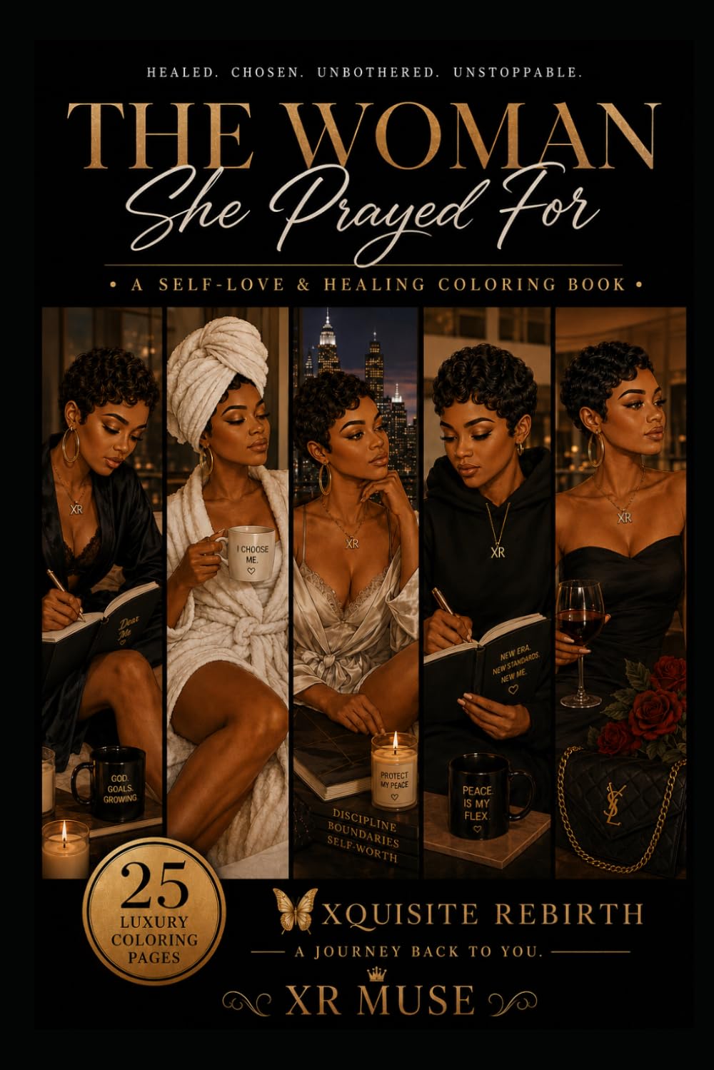 The Woman She Prayed For: A Self-Love & Healing Coloring Experience