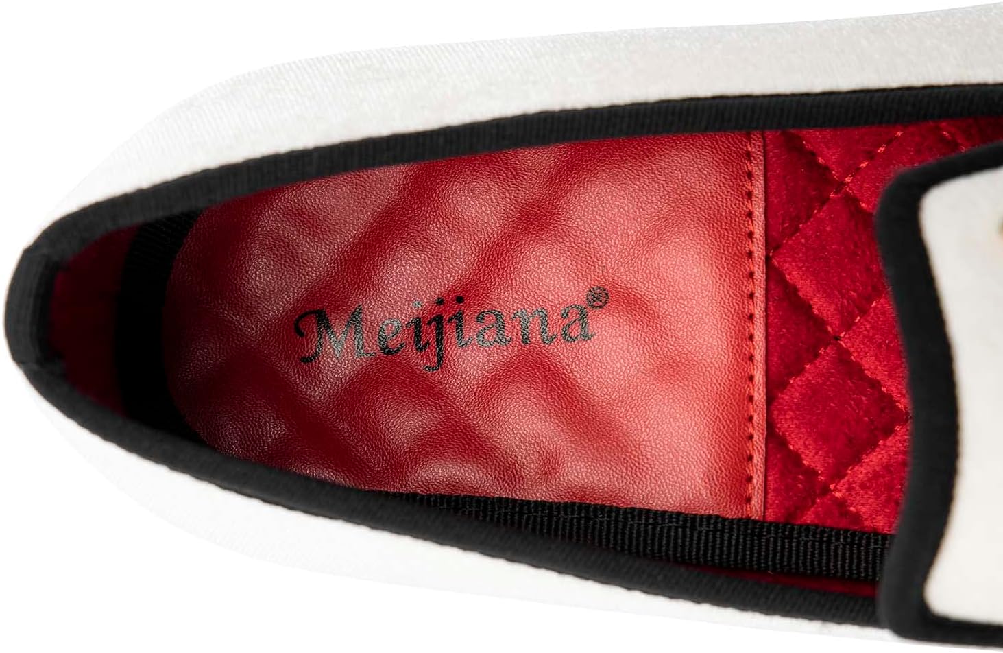 Meijiana Mens Loafers Wedding Dress Shoes Slip-On Loafers for Men Tuxedo Suit Shoes - Image 3