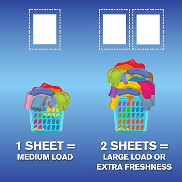 ARM & HAMMER Fabric Softener Dryer Sheets, 100 Count
