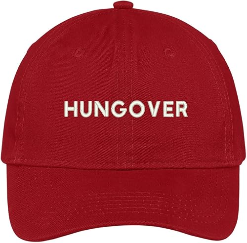 Miniatura 5 de Trendy Apparel Shop Hungover Embroidered Brushed Cotton Adjustable Cap Dad Hat