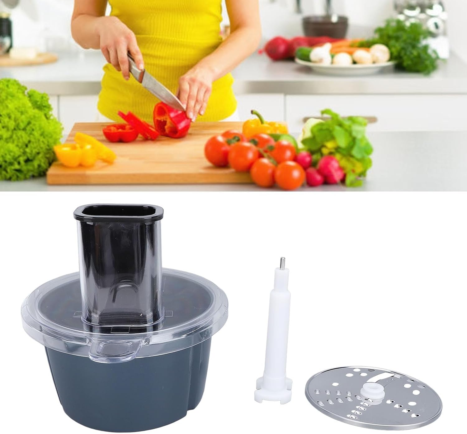 Cutter Kit for Thermomixer TM5 TM6 Blender Slicer Shreddings Disc Accessory Replacement Part Food Processor Container, Food Processor Attachment