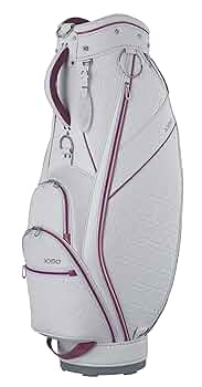 XXIO ゴルフキャディバッグ ホワイト XXIO ゼクシオ レディース キャディバッグ ホワイト系 8.5型