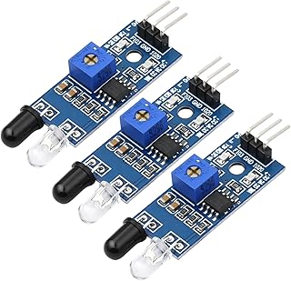 IR Infrarot Hindernis Sensor - 3er Set Für Arduino & Raspberry Pi, Infrarot Abstandssensor Modul Für Roboterauto Und Smart Car