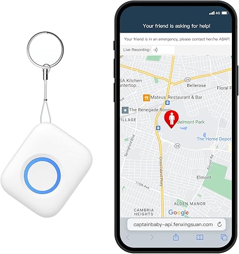 Miniatura 1 de Dispositivos de seguridad personal para mujeres con aplicación (solo compatible con iOS, no compatible con Android), correo electrónico de