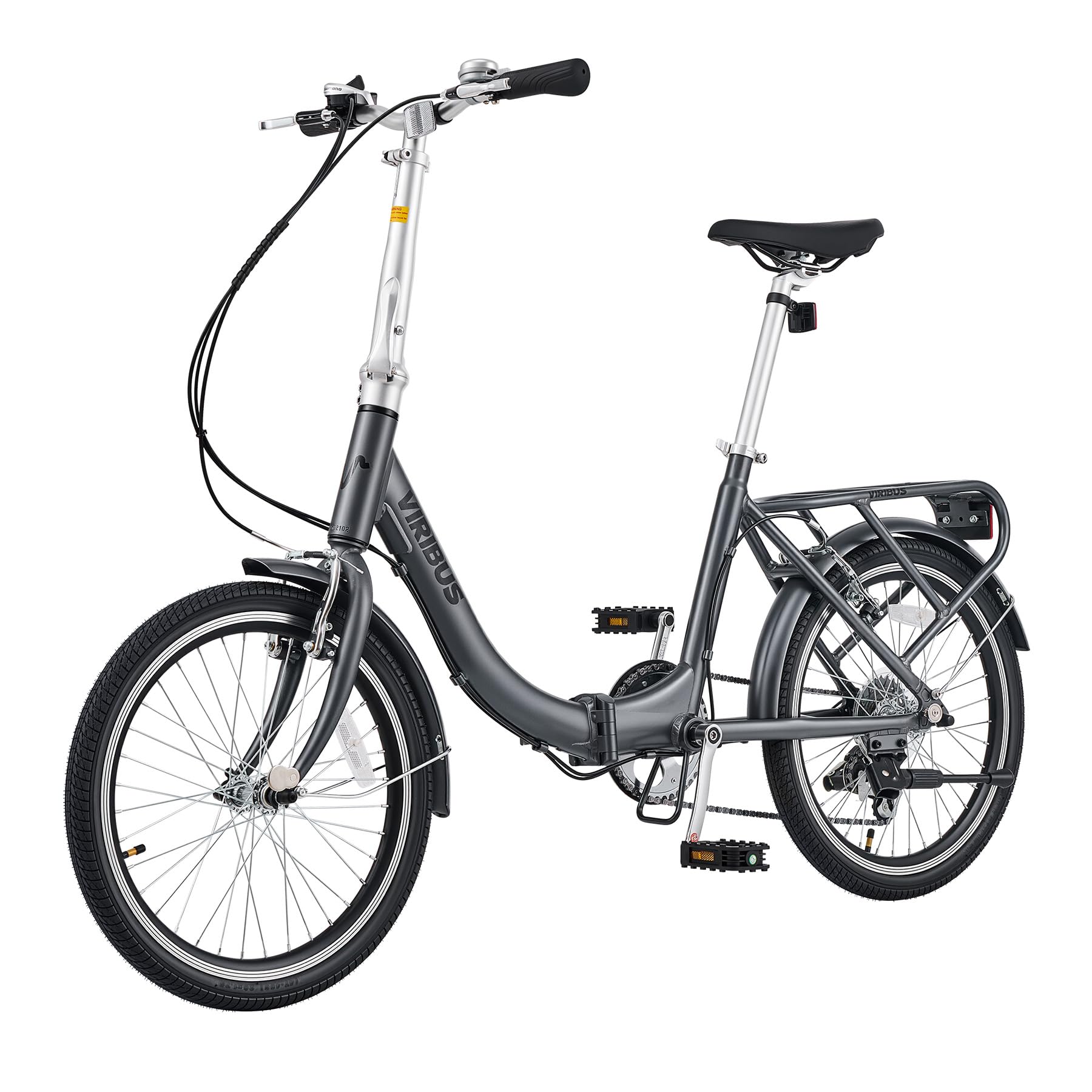 Amazon.com : VIRIBUS Folding Bike, 20 inch Lightweight Foldable