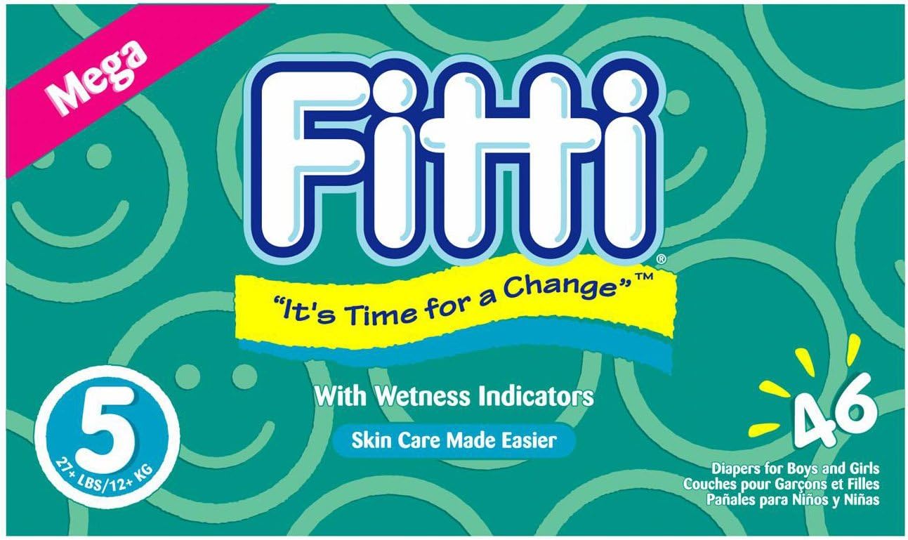 Fitti Diapers - Size 5 - 46 ct