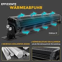 CO LIGHT 22" LED Munkalámpa Autóhoz SUV-hez Offroad 12V 24V 12000LM ECE 6