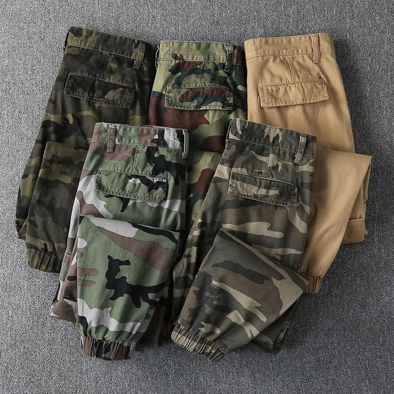SINAIRSOFT Men's Tactical Hiking Pants,Camo Ripstop Military Combat Cargo Pants Multi Pockets Jogger Classic Fit - Image 6