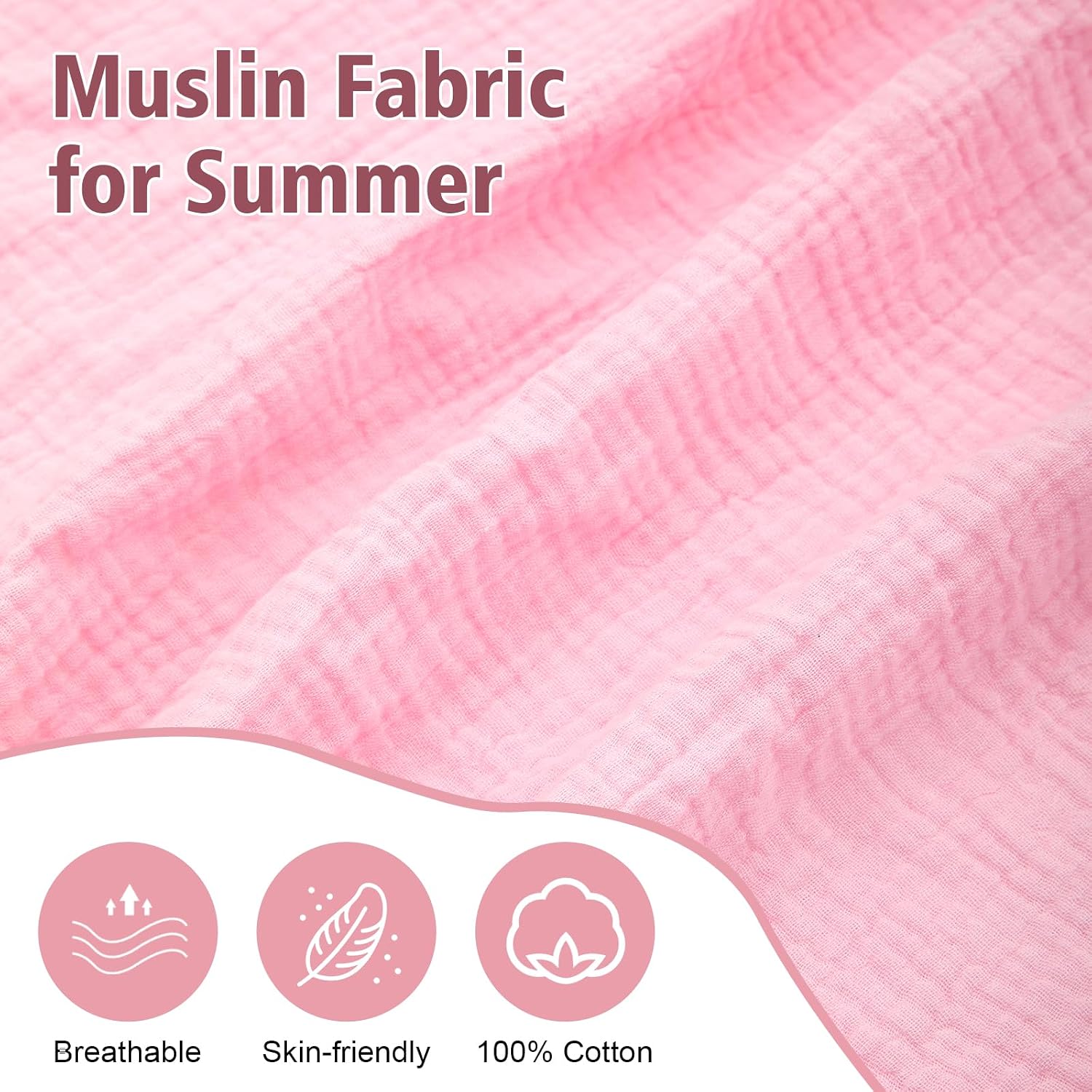 Car Seat Cover Baby Girls, Muslin Infant Car Seat Cover with Detachable Bow, Handmade Baby Carrier Cover with Mesh Peekaboo Window, Multi-Use Carseat Canopy for Newborn Shower Gift