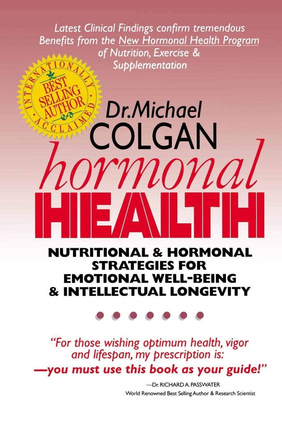 Hormonal Health: Nutritional & Hormonal Strateg. COLGAN<|