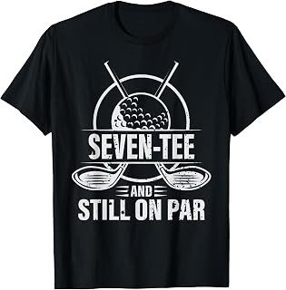 Funny 70th Birthday Golf Pun Golfing 70 Year Old Golfer T-Shirt