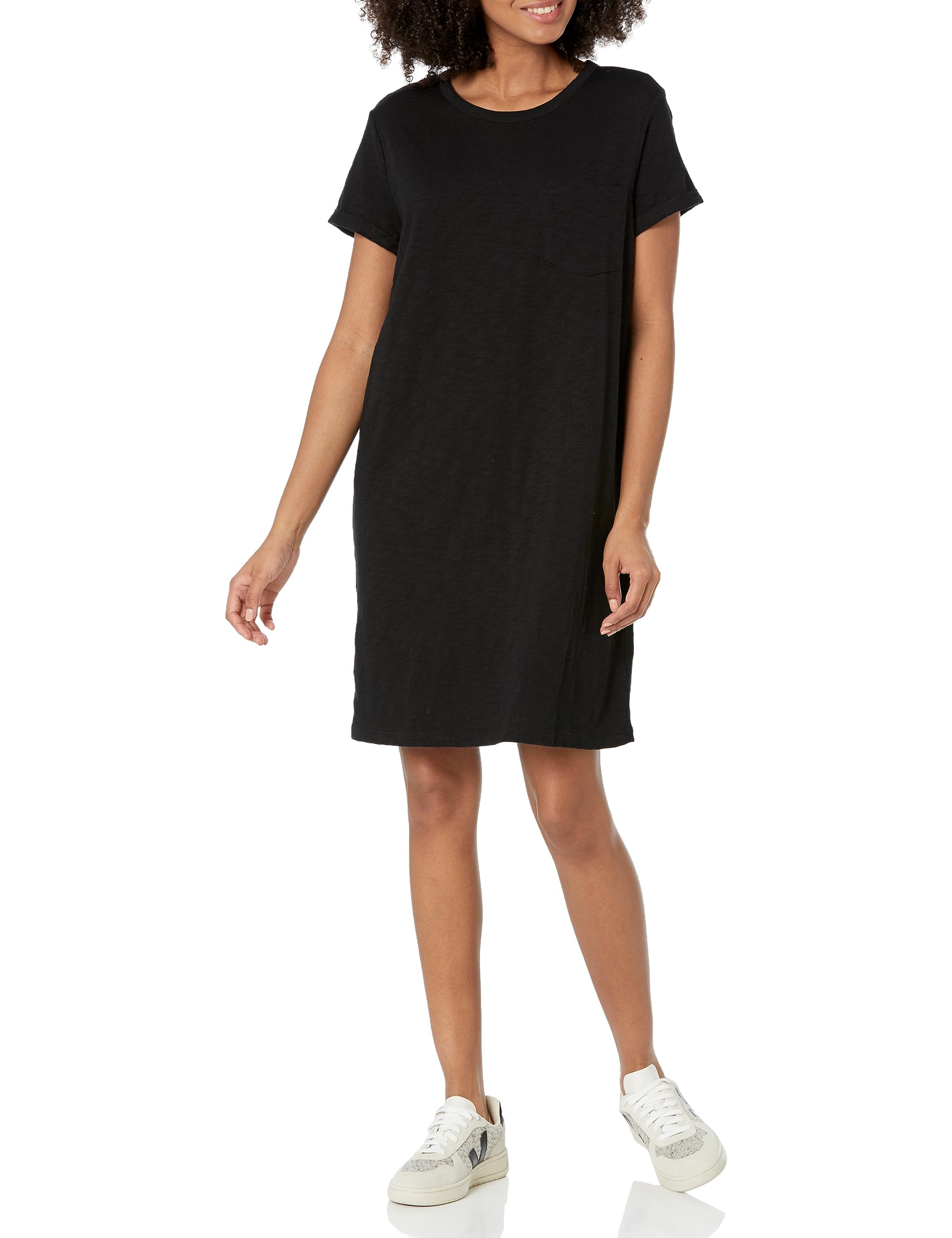 gap women's relaxed pocket t-shirt dress THE PRISCILLA DRESS by Lauren Elaine Bridal main image 1