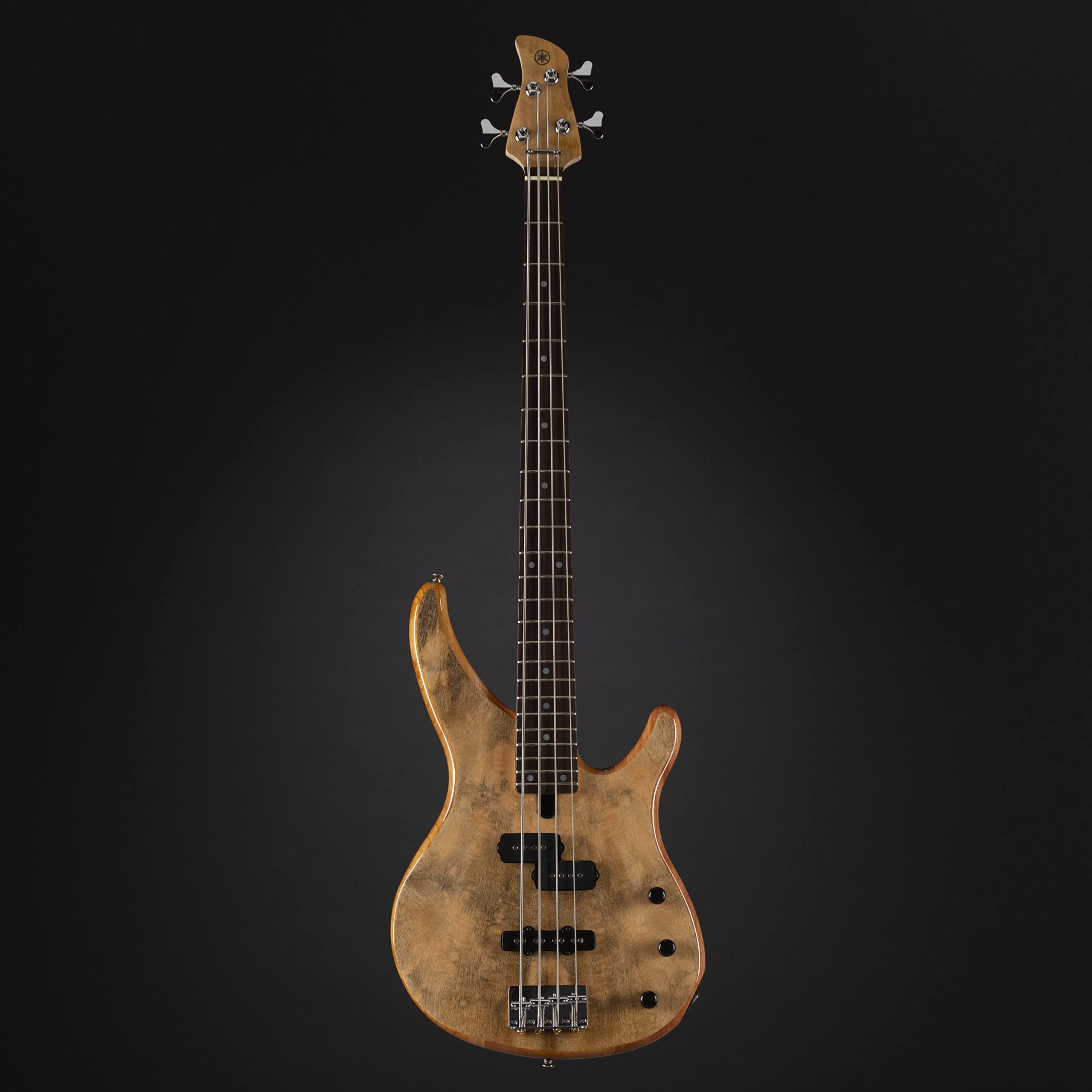 YAMAHA TRBX174EW Chitarra Elettrica a 4 Corde, Marrone (Naturale)