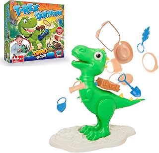 Wowow Toys & Games T-Rex Tantrum Board Game | Fun Board Games Toys For All The Family | Perfect for Birthday Parties, Family Parties, Holiday Games | Perfect & Fun Gift For Any Child | Ages 3+