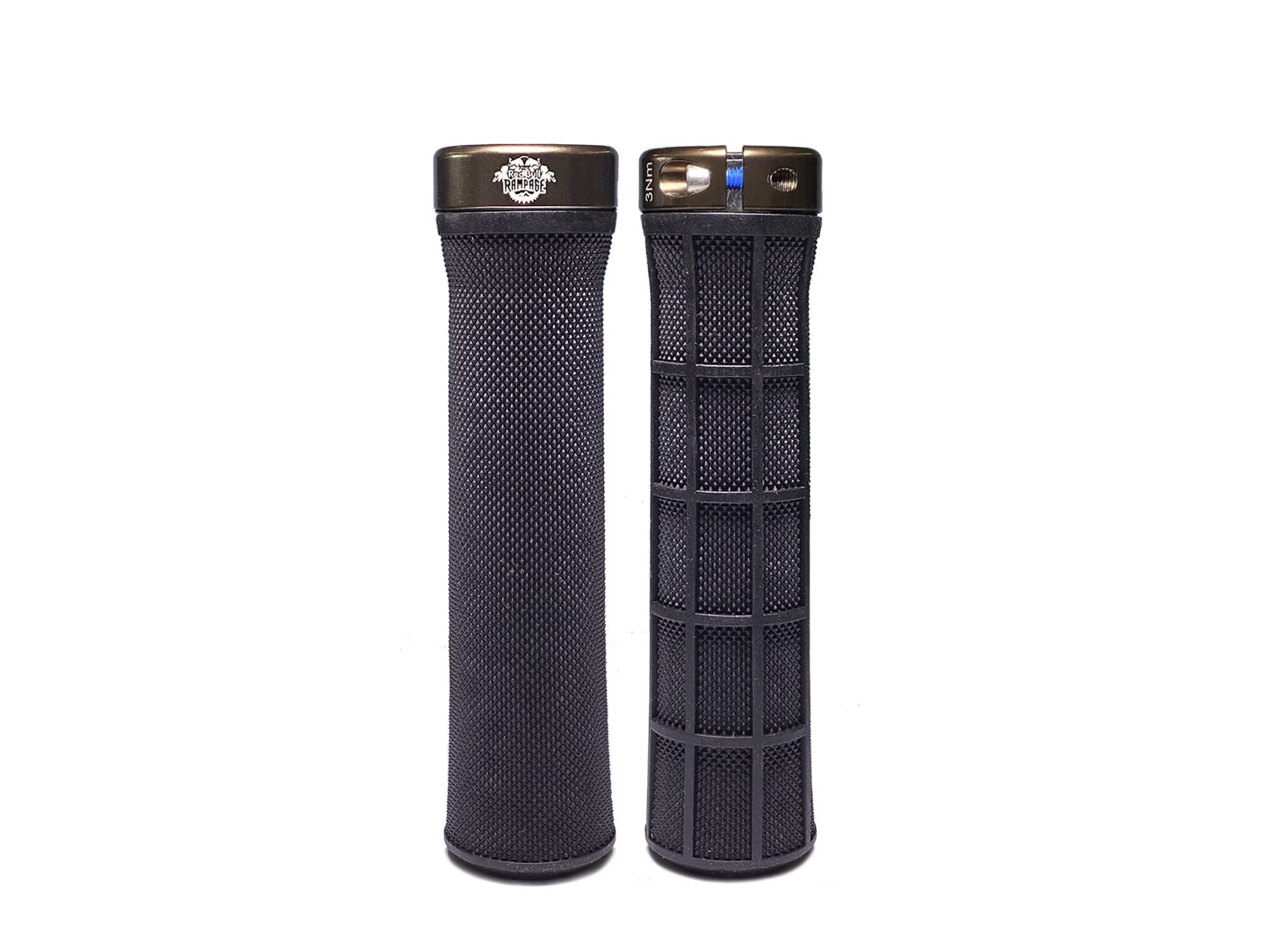 Bike Grip for MTB, Enduro, XC and Downhill - Non-Slip, Tapered Handlebar Grip with Micro-Diamond Pattern, Universal