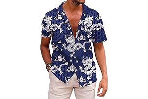 Chinese Clothing for Men: Embroidered Button-Down Shirt, a Gateway to Cultural Style