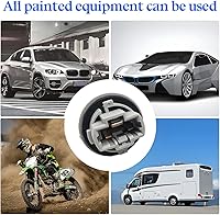 Vista 3 de zipelo Enchufe de socket de bombilla de luz de señal de giro frontal, 2 piezas, gris, repuesto OEM 90075-60060 compatible con muchos modelos