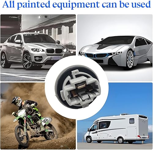 Miniatura 3 de zipelo Enchufe de bombilla de señal de giro frontal, 2 unidades, gris, repuesto OEM 90075-60060 compatible con muchos modelos de vehículos