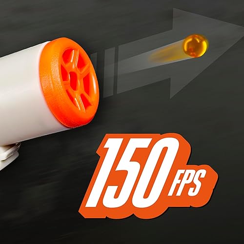 Miniatura 11 de Nerf Pro Gelfire Ignitor Blaster, 1000 rondas Gelfire, capacidad de 60 redondas, imprimación en T, hasta 150 FPS, gafas, regalos para adolescentes a