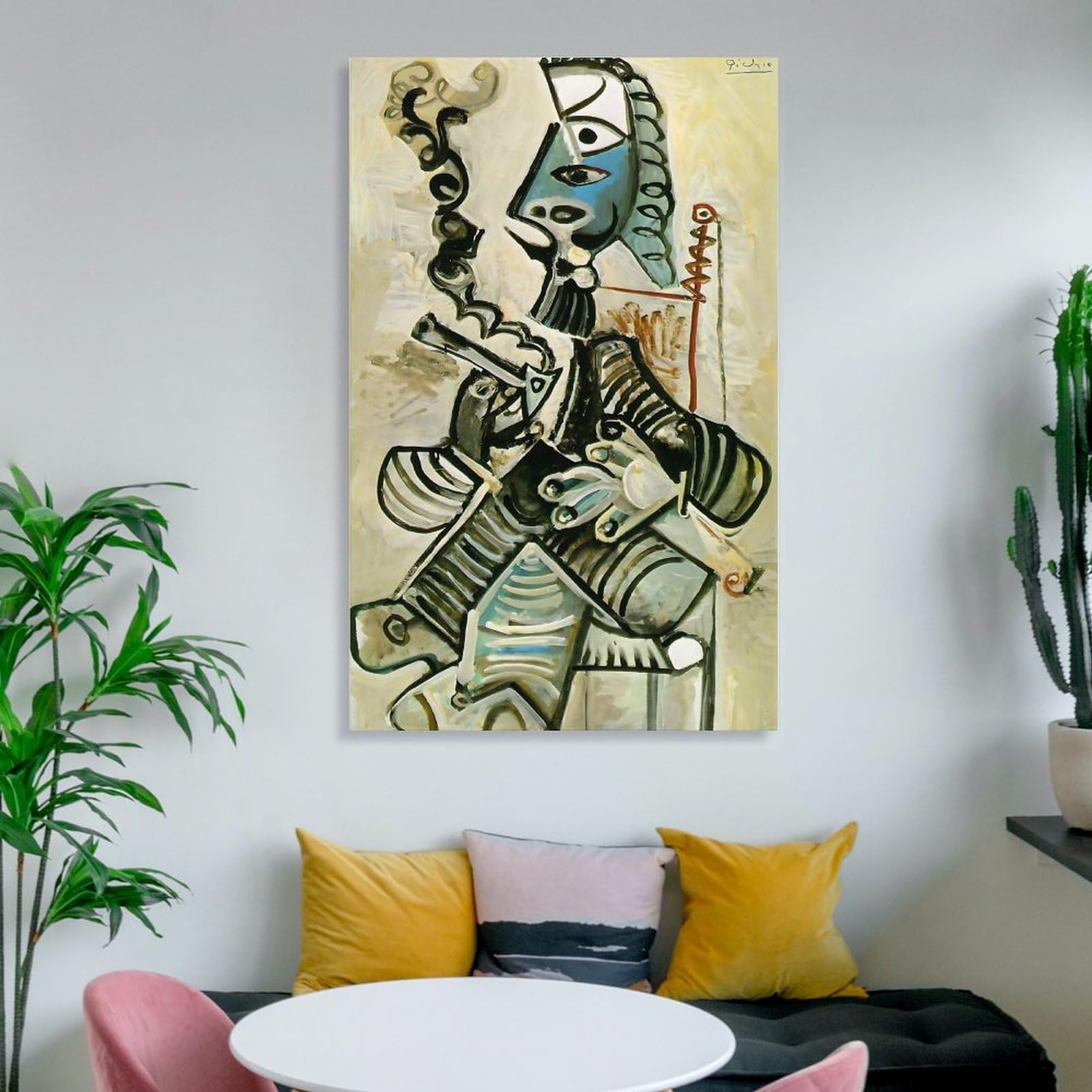 Amazon.co.jp: Pablo Picasso パブロ・ピカソ（パイプを持つ男） (2