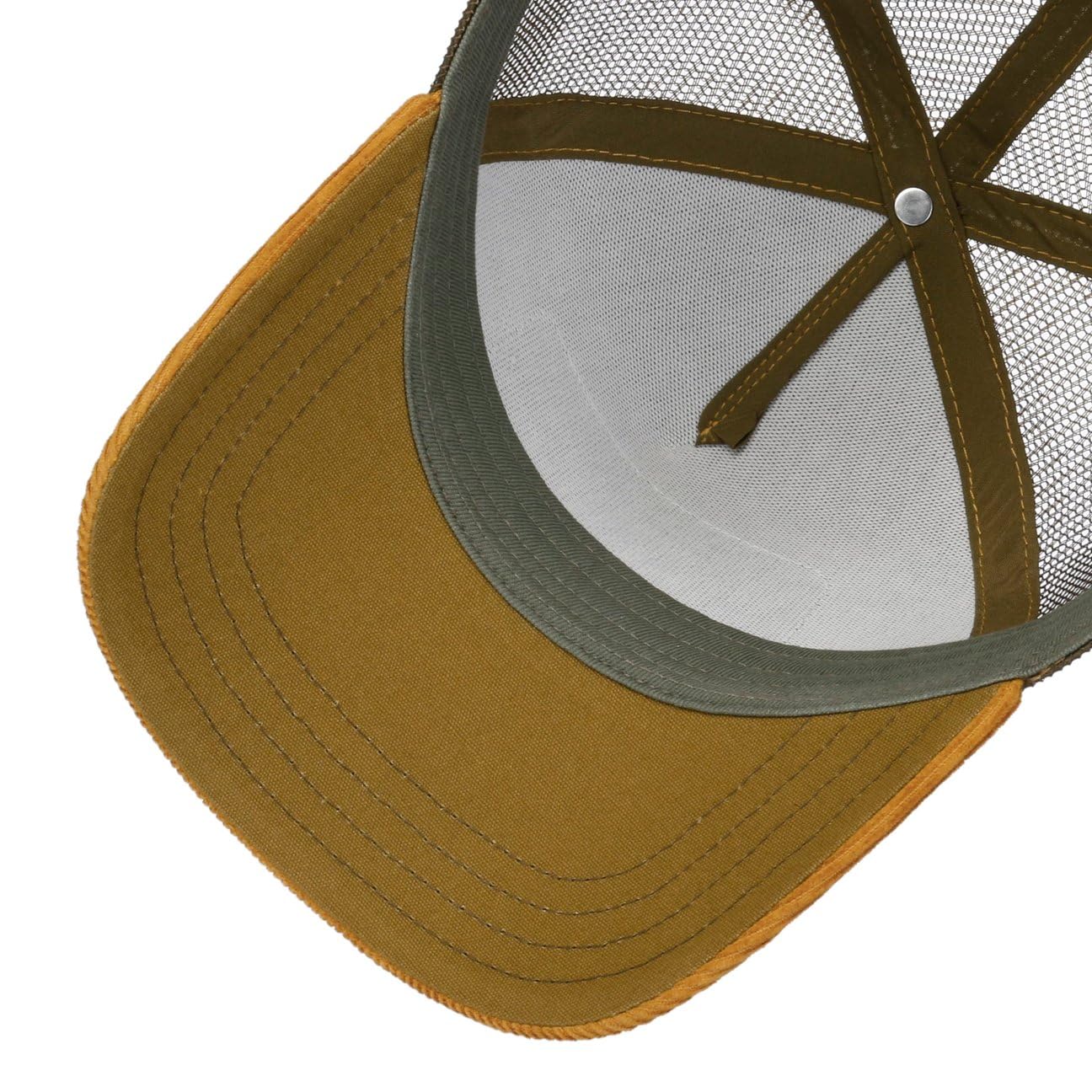Stetson Trucker Cowboy Skull CzapkaMężczyźni - czapka tirowca baseball cap z meshu Snapback, daszkiem, daszkiem wiosna-lato jesień-zima Wiosna Lato