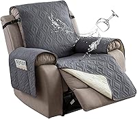 Vista 31 de Genina Funda impermeable para sofá reclinable de 3 asientos, funda de sofá reclinable, funda antideslizante para sofá reclinable, protector