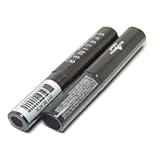 Italia-Deluxe Makeup 2pcs of Classic Liquid Eyeliner 201 Matte Black Eye Liner Vitamin E + ZipBag