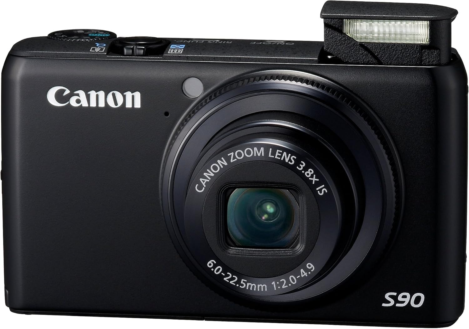 Canon PowerShot S90 dijital kamera (10 Megapiksel, 3,8 kat opt