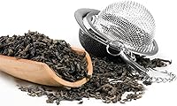 Vista 7 de Fu Store 2 piezas de acero inoxidable de malla de té de bola de té de 2.7 pulgadas filtros de té infusor de té para tés