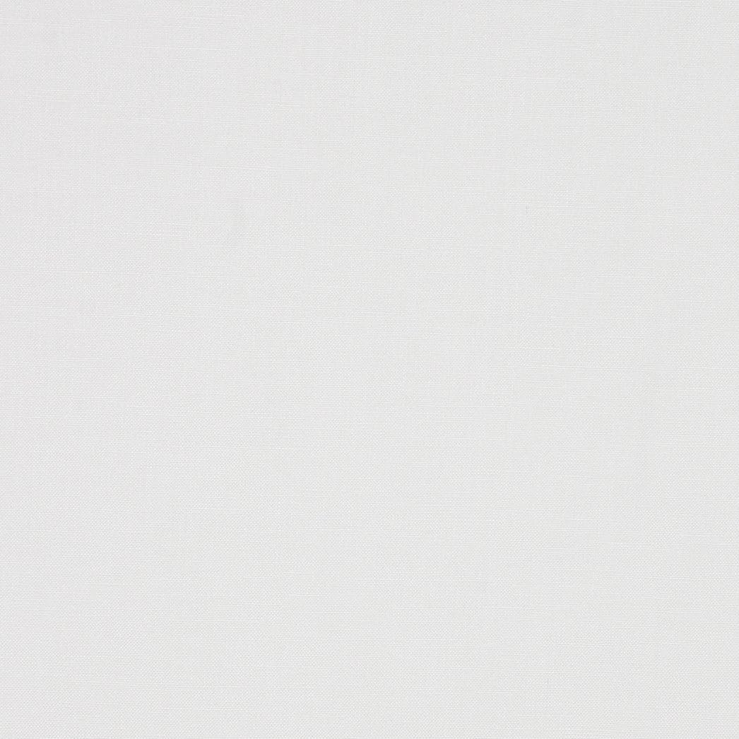 European Linen Blend White, Fabric by the Yard